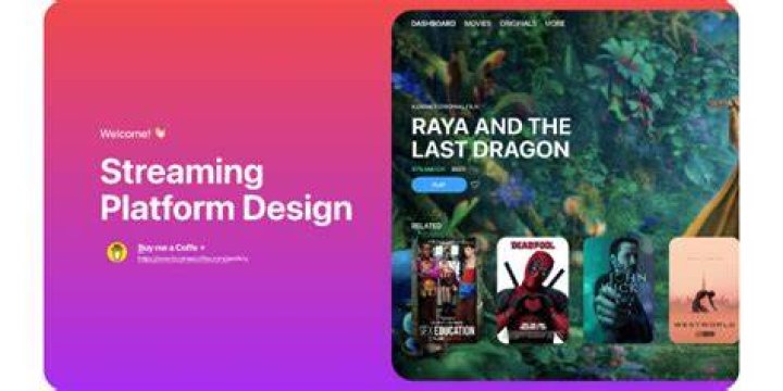 Streaming platform interface