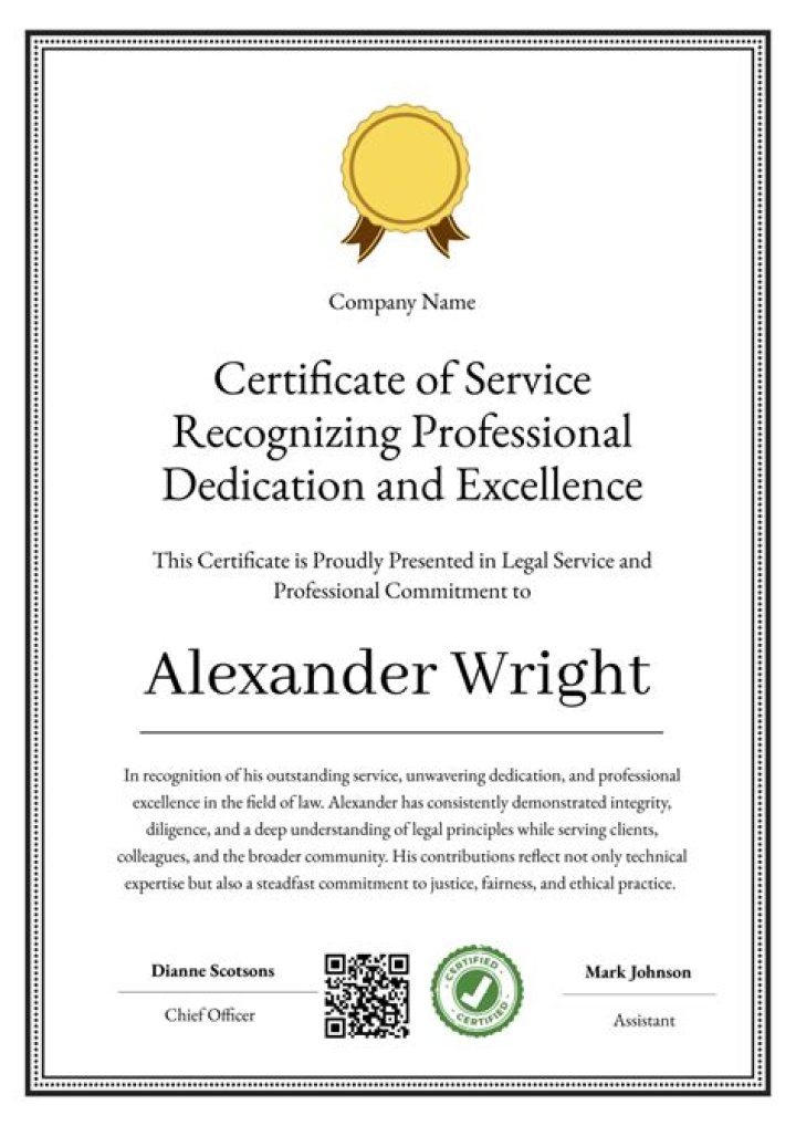 Legal streaming certification