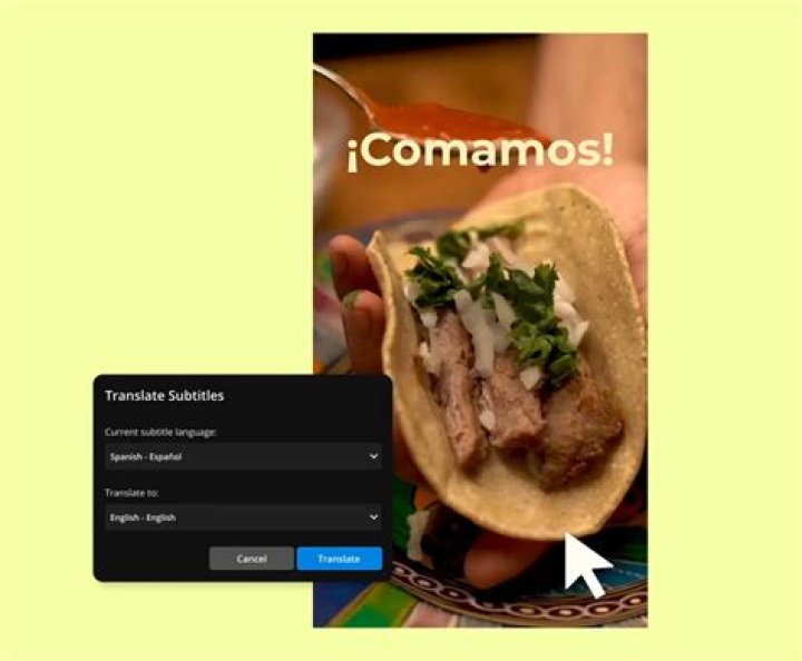 Subtitle language options