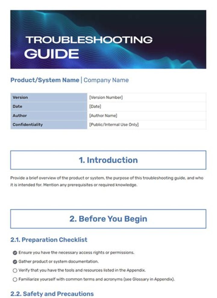 Streaming service troubleshooting