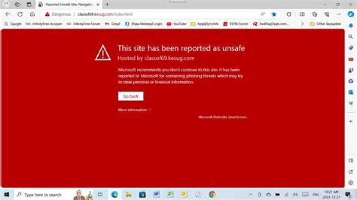 Warning signs of unsafe streaming websites